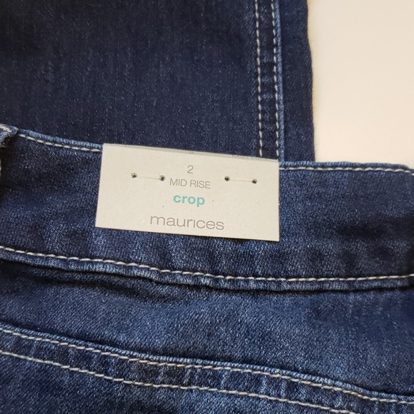 Maurice's thick stitch cropped jean - Picture 6 of 8